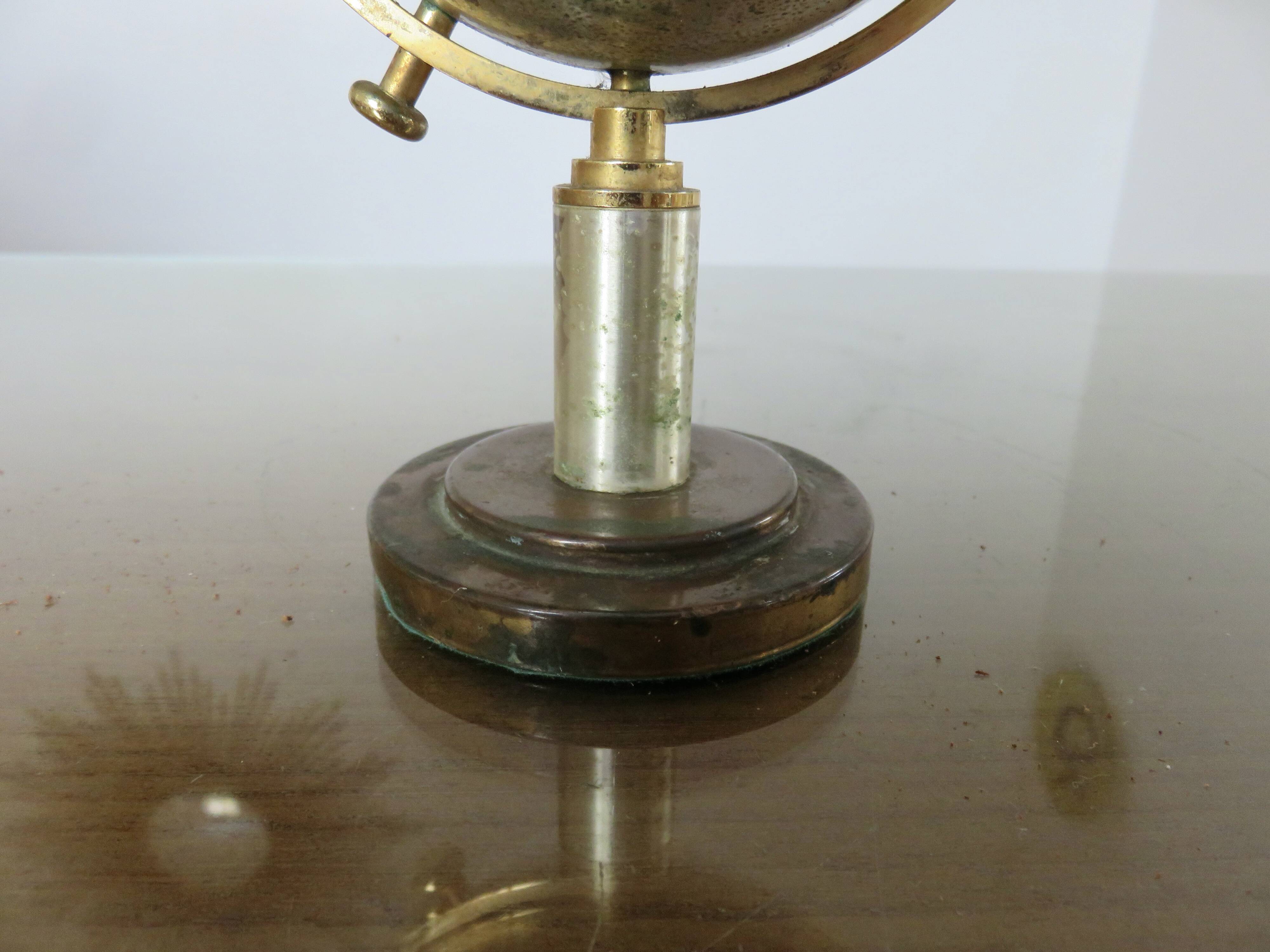 Brass cigarette dispenser, 1960s 70s