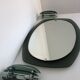 Veca mirror and 2 matching Veca wall lights made in Italy.
