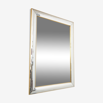 Miroir hollywood regency Deknudt belgium 77x107cm