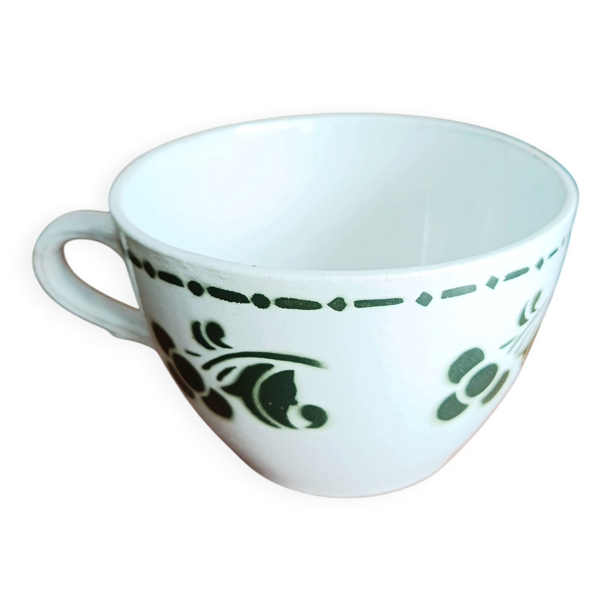 Grande tasse à chocolat Badonviller, cerisette