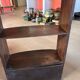 Small antique wall shelf / marquetry