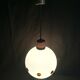 Suspension boule en opaline