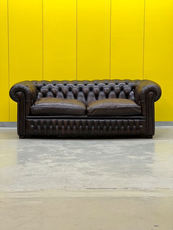 1990s Chesterfield Sofa and Chair