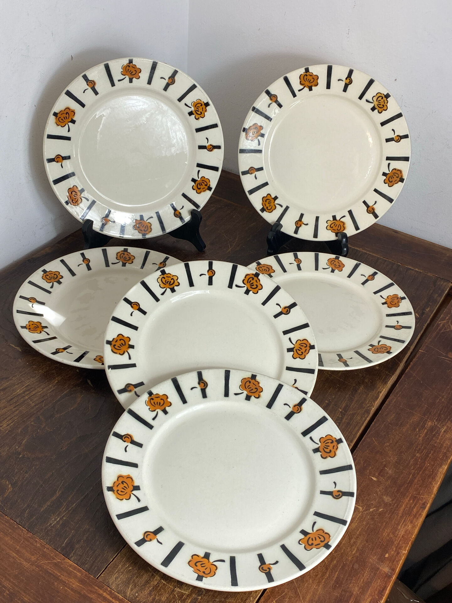 Porcelain plates, Badonviller France