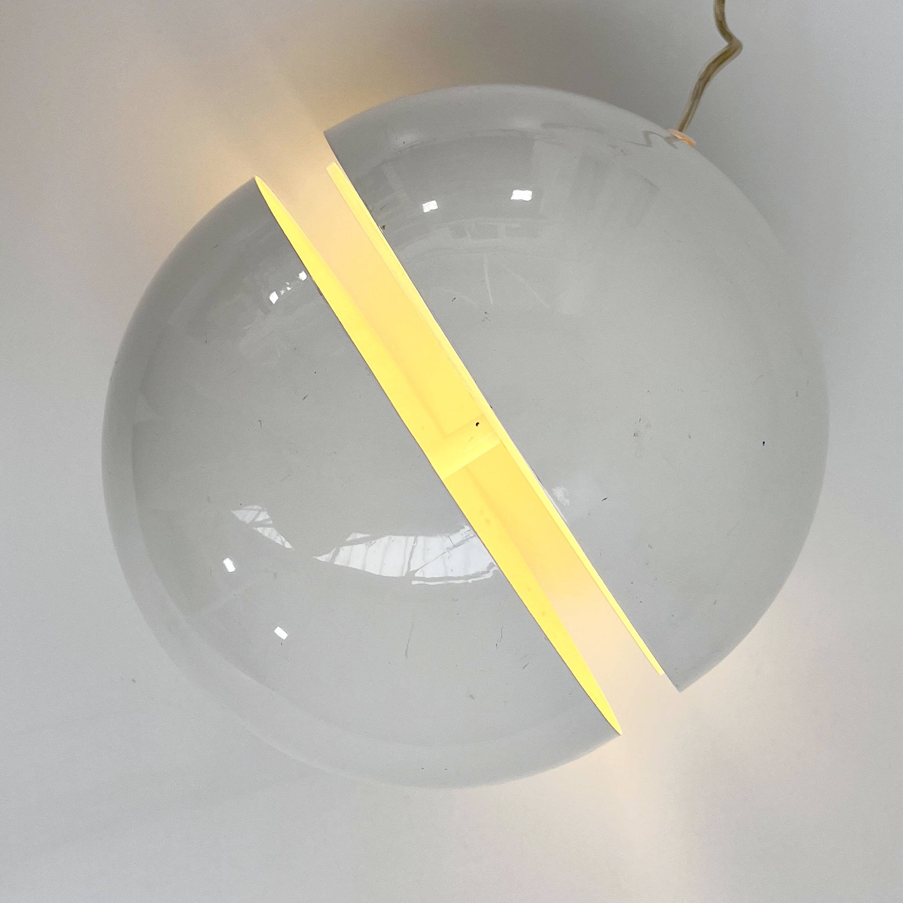 White Sphera Table Lamp by Andrea Modica for Lumess, 1970