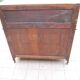 cylinder desk from the Louis XV period in oak, late 18th century