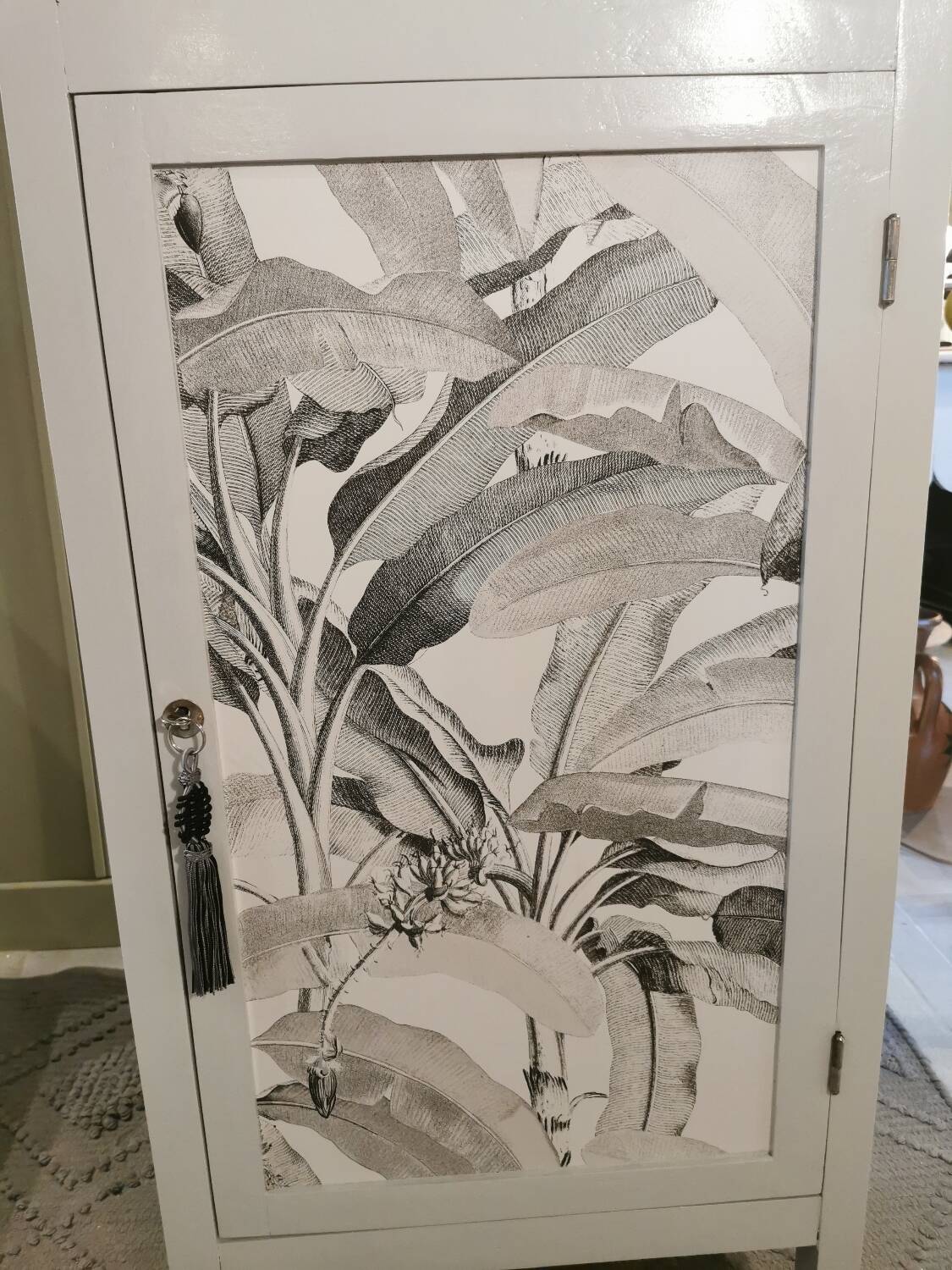 Revamped vintage chiffonier