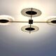 Large vintage 4-arm pendant light by Maison Arlus, designed in the 1950s-60s