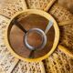 Vintage rattan pendant light