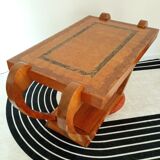 Table basse marquetée