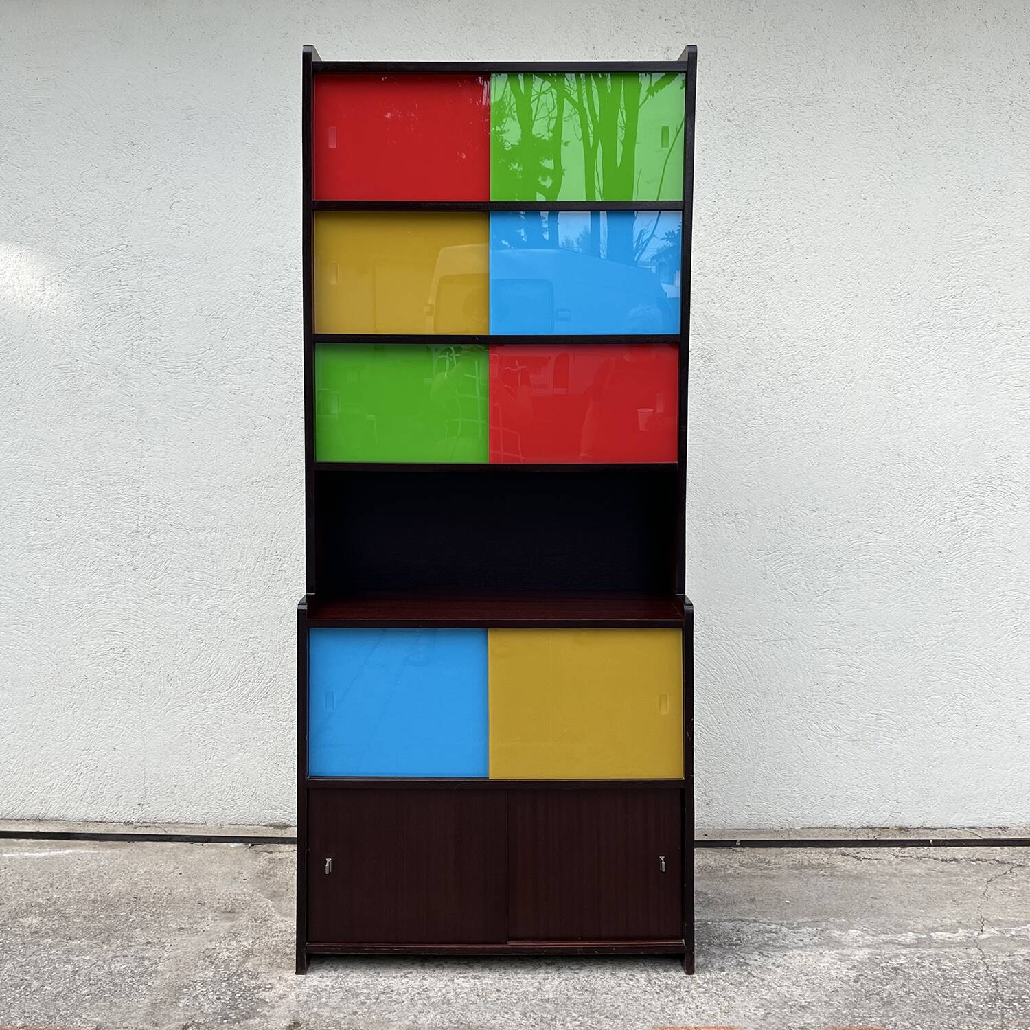 Vintage library from the 60s