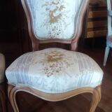 Paire de chaises style Louis XV