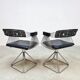 Vintage Novalux dining chairs 1970's