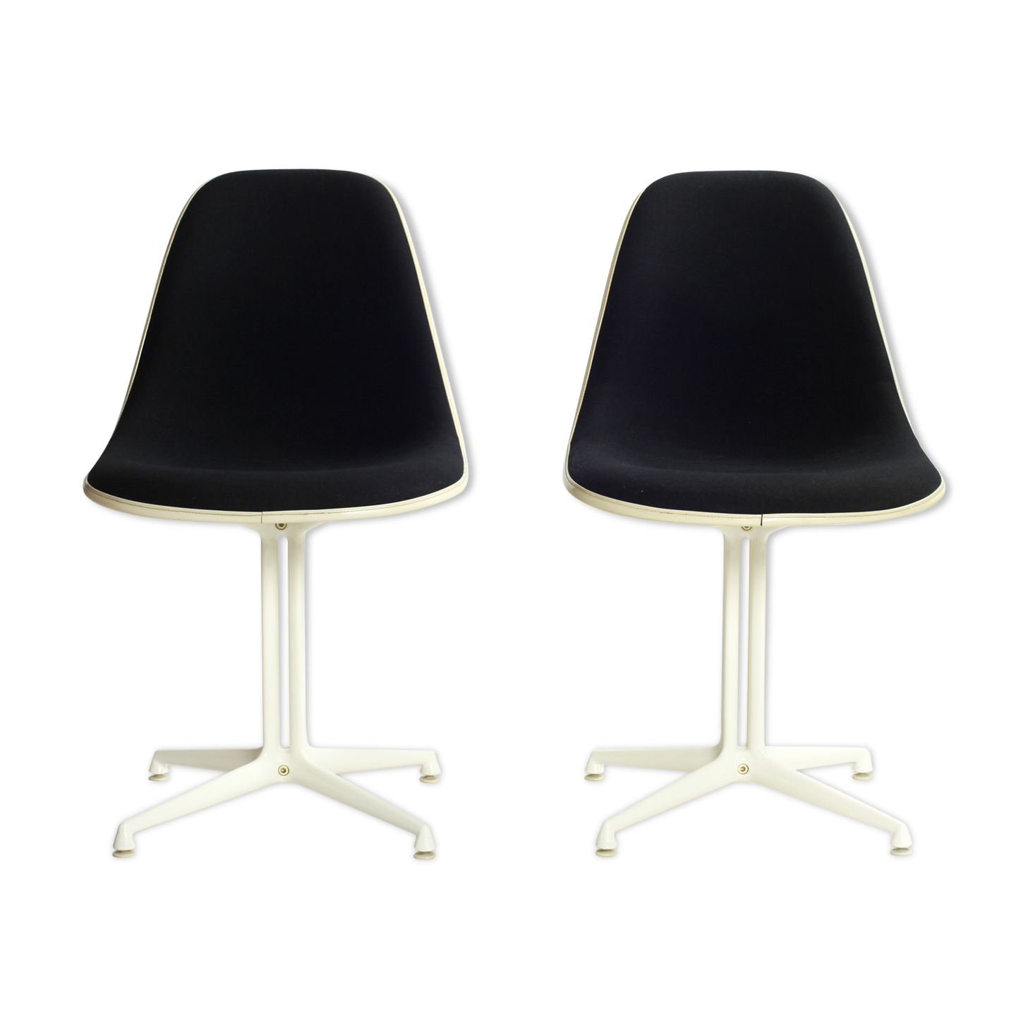 Pair of  La Fonda legs chairs by Eames for Vitra 1970'