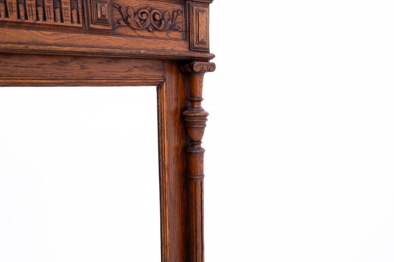 Eclectic mirror, France, circa 1890.