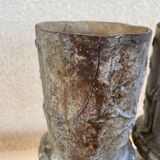 Paire vases ancien en fonte