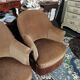 Paire de fauteuil Crapaud en velours