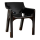 Vico Magistretti Gaudi Chair Artemide Brown 70s