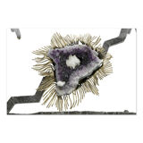 Coffee table "Amethyst" signed Henri Fernandez
