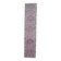 1970s Turkish Handmade Geometric Pink Wool Runner Rug 80x387