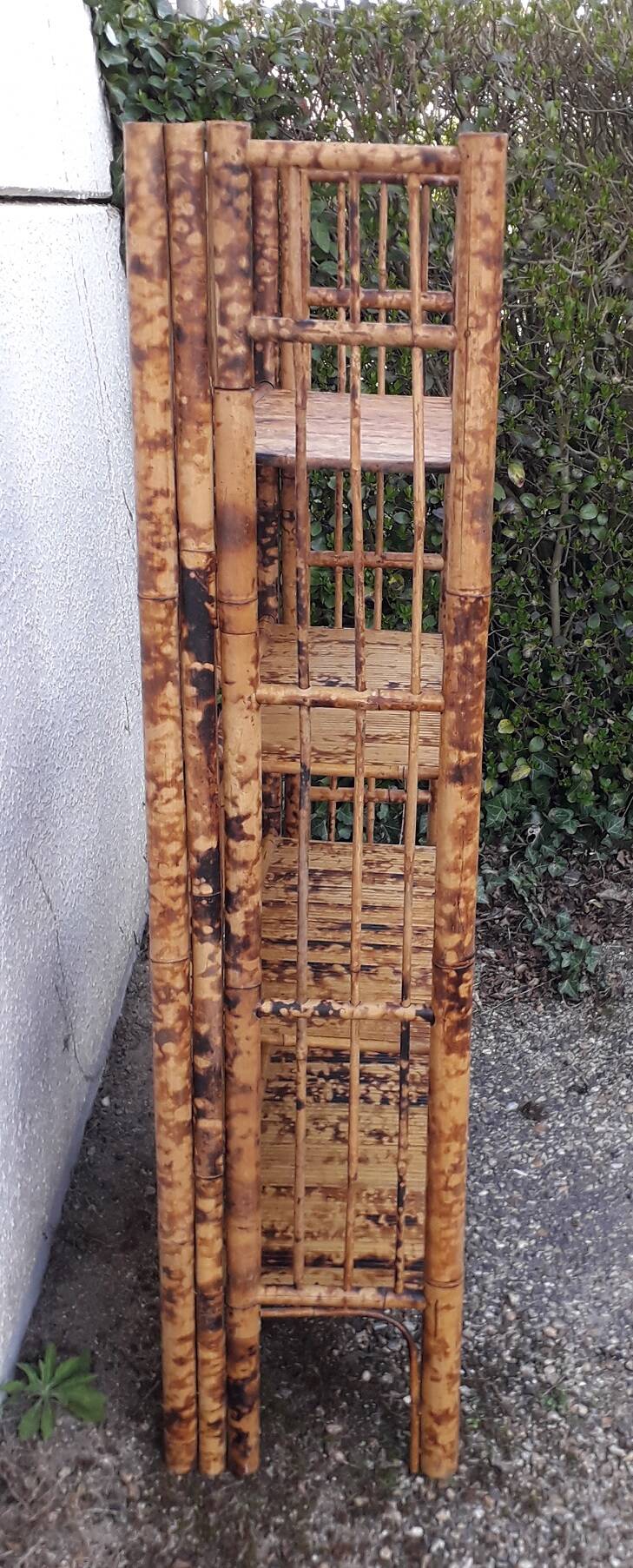 Bamboo shelf
