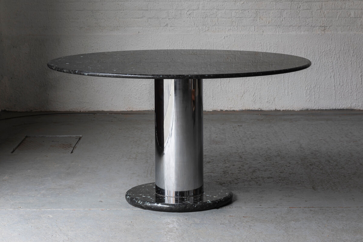 'Lotto Rosso' dining table by Ettero Sottsass for Poltronova, Italy 1980s