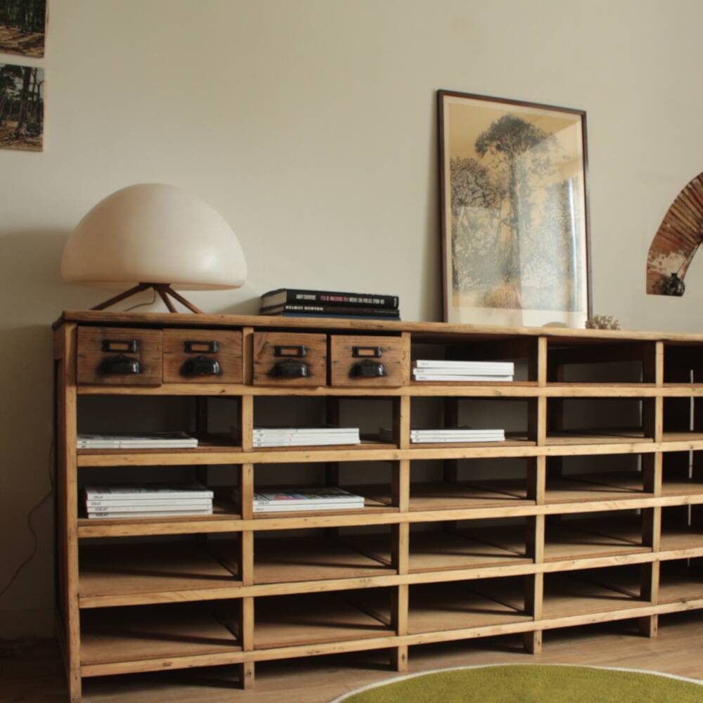Vintage wooden craft furniture/locker