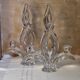 Crystal candle holders