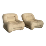 Pair of Italian armchairs