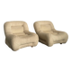 Paire de fauteuils italiens