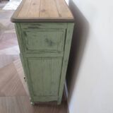 Vintage - Jam cupboard - Low sideboard - Rustic / Shabby chic - Solid wood