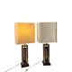 Important pair of lamps 1970, Philippe Cheverny