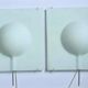 Pair of Large Midcentury Wall Lamps Ikea Design Cecilia Johansson, Sweden, 1980s