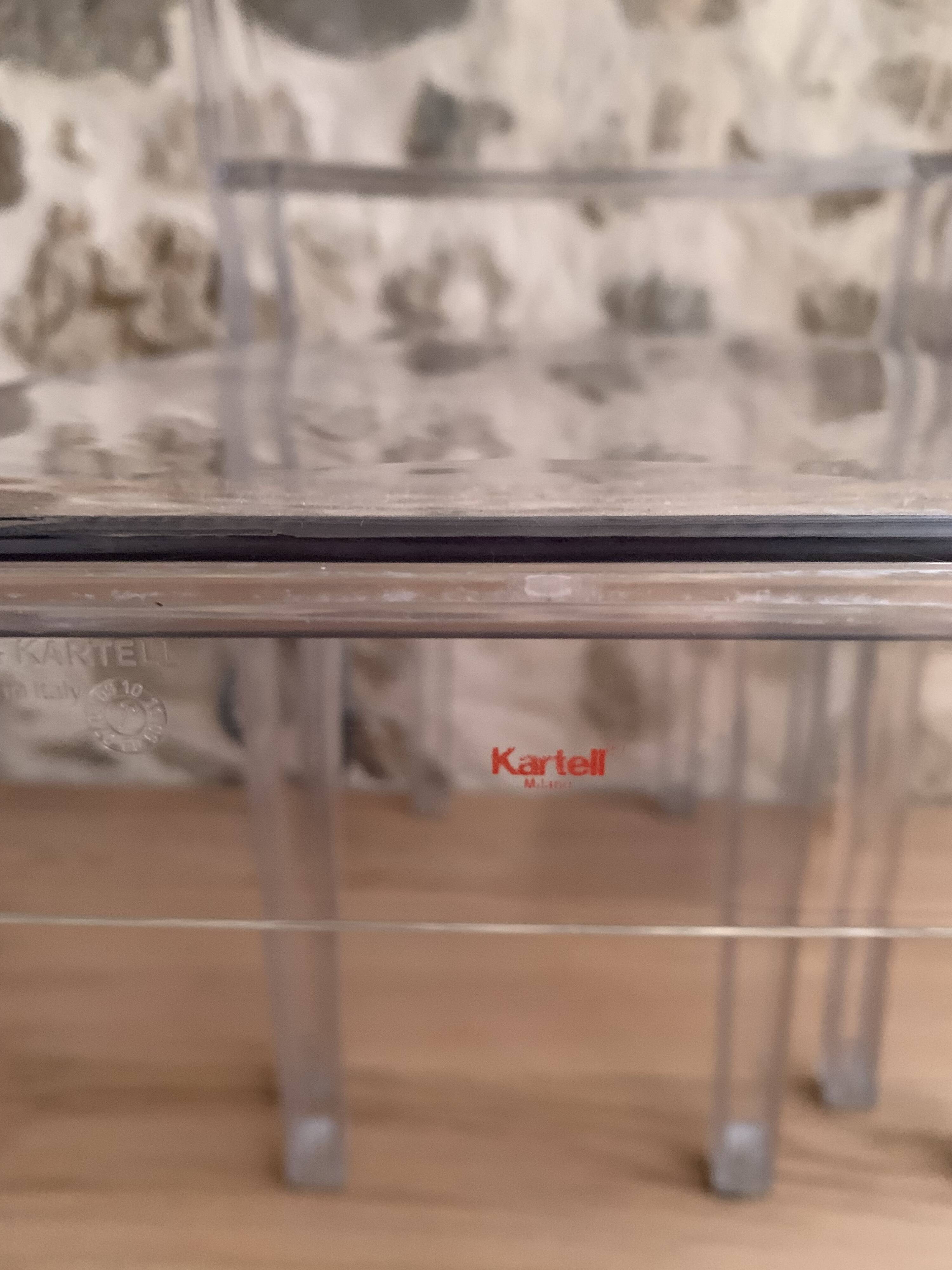 4 la marie chairs, philippe starck for kartell
