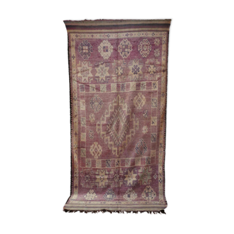 Old moroccan carpet - 190 x 380 cm