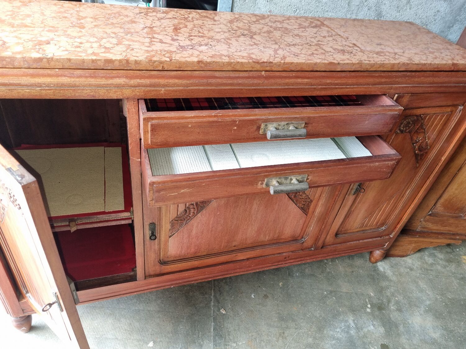 Two bodies sideboard