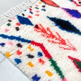 Azilal Moroccan Berber rug with colorful patterns 1.47x1.07m