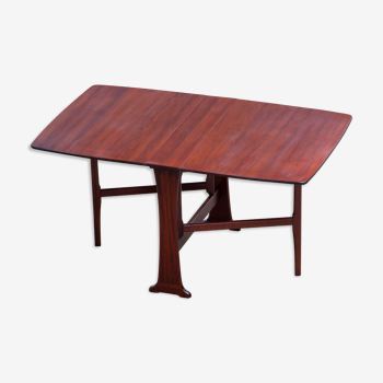 Scandinavian vintage folding table 1960