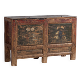 Ancien buffet peint oriental avec dessins originaux (c.1900) #39