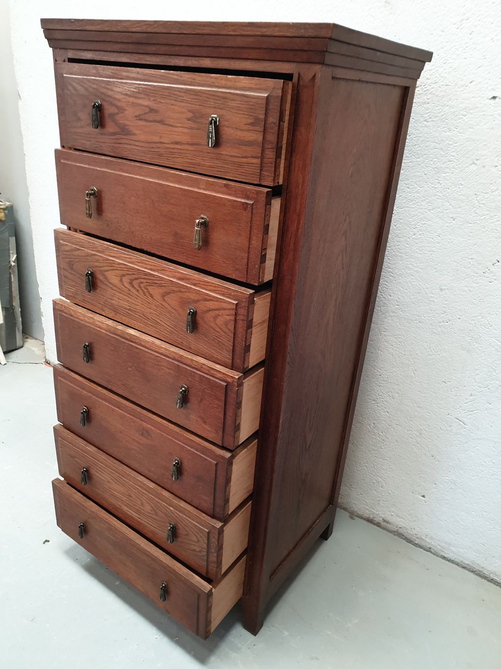 Chest of drawers 7 drawers art deco