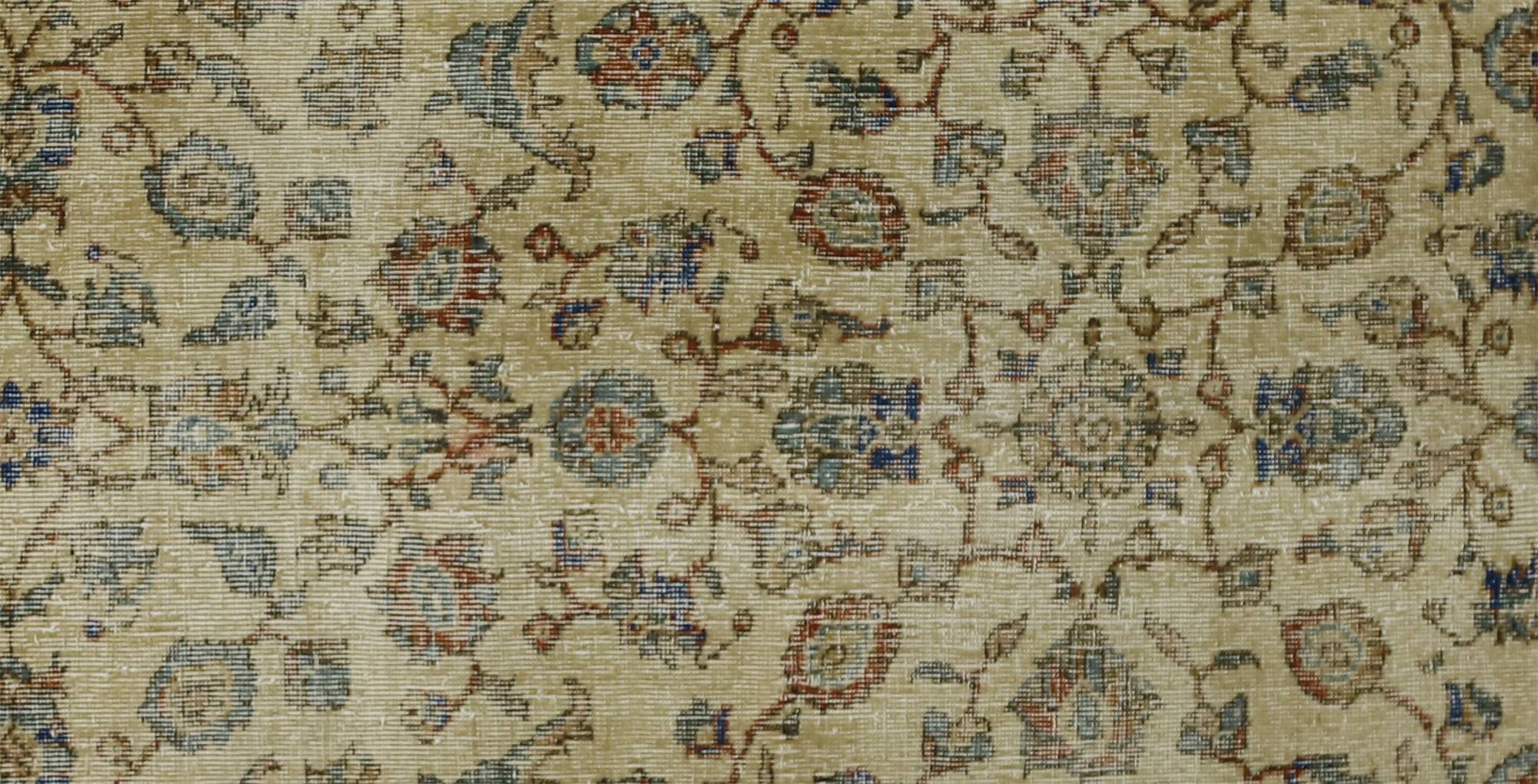 Tapis Oushak Authentique – Tons Doux & Motifs Classiques, 160 x 273 cm