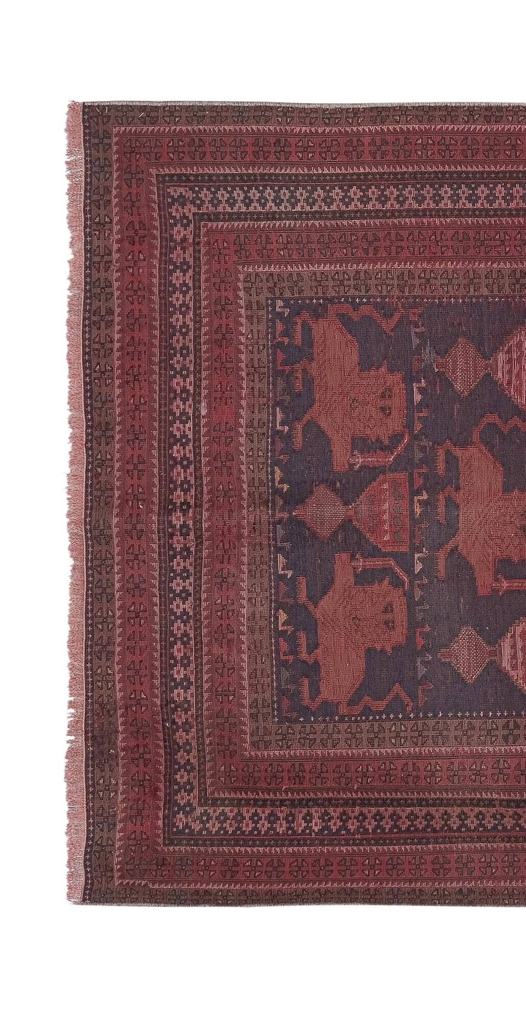 Tapis turc vintage fait main