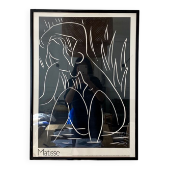 Illustration Henri Matisse framed 52x72cm
