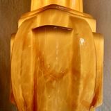 Antique Art Deco skyscraper ceiling chandelier