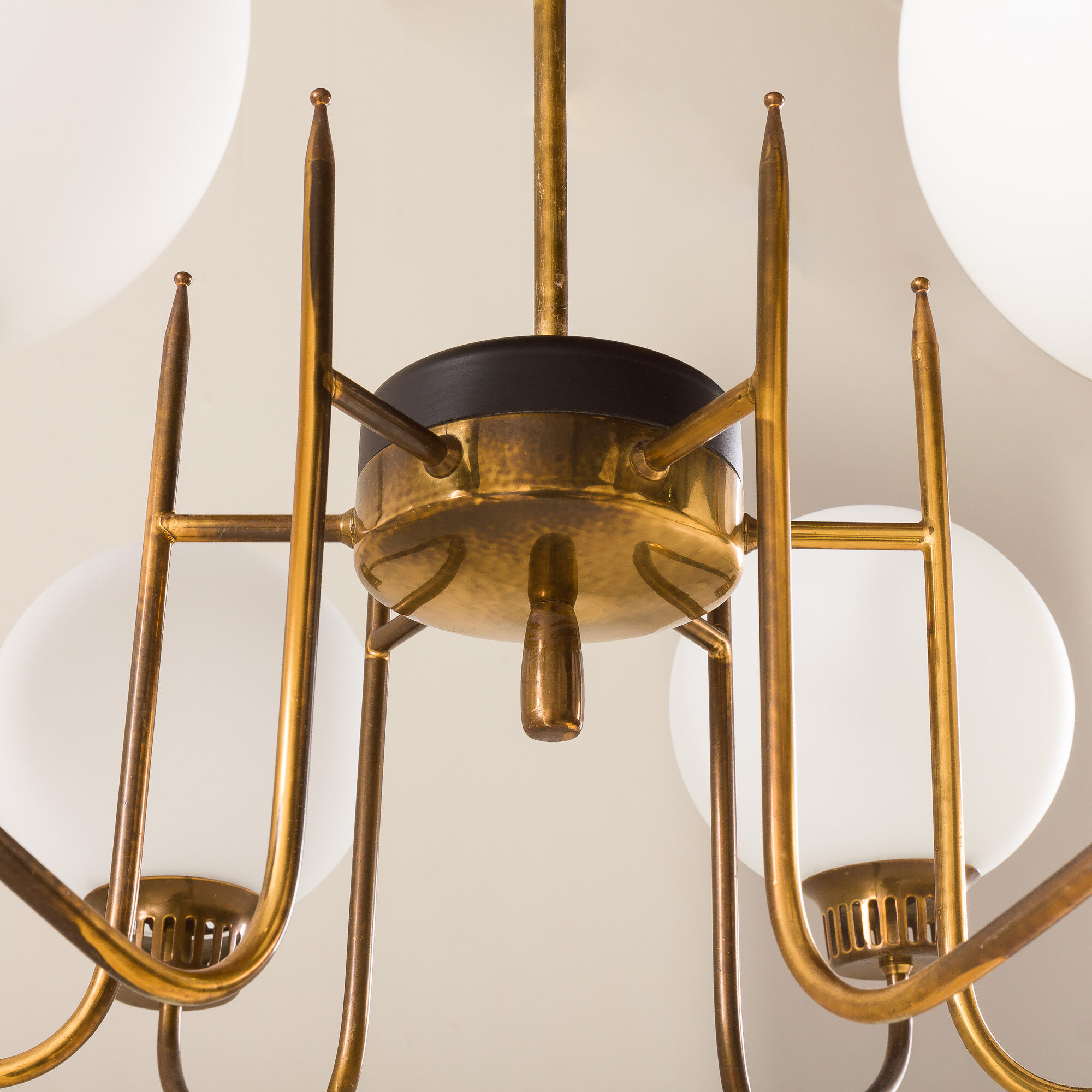 Mid-century modern chandelier, Italy, 1960s