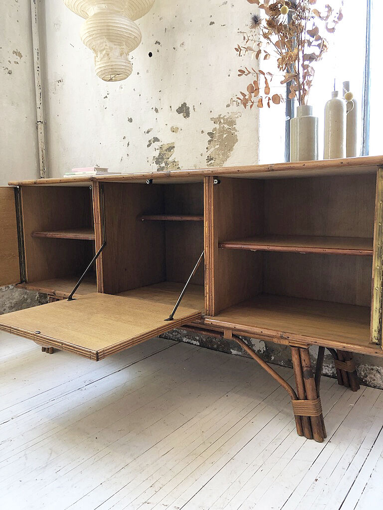 Tropicalist rattan sideboard 60