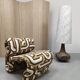 Swedish design Etcetera easy chair vintage Jan Ekselius 1970 'Geometric'