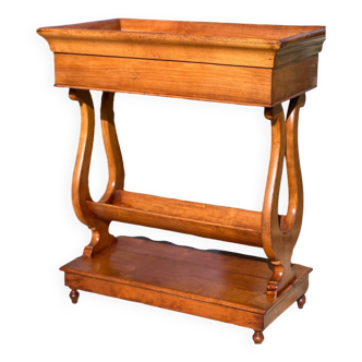 Empty pocket table in solid cherry wood, 19th century
