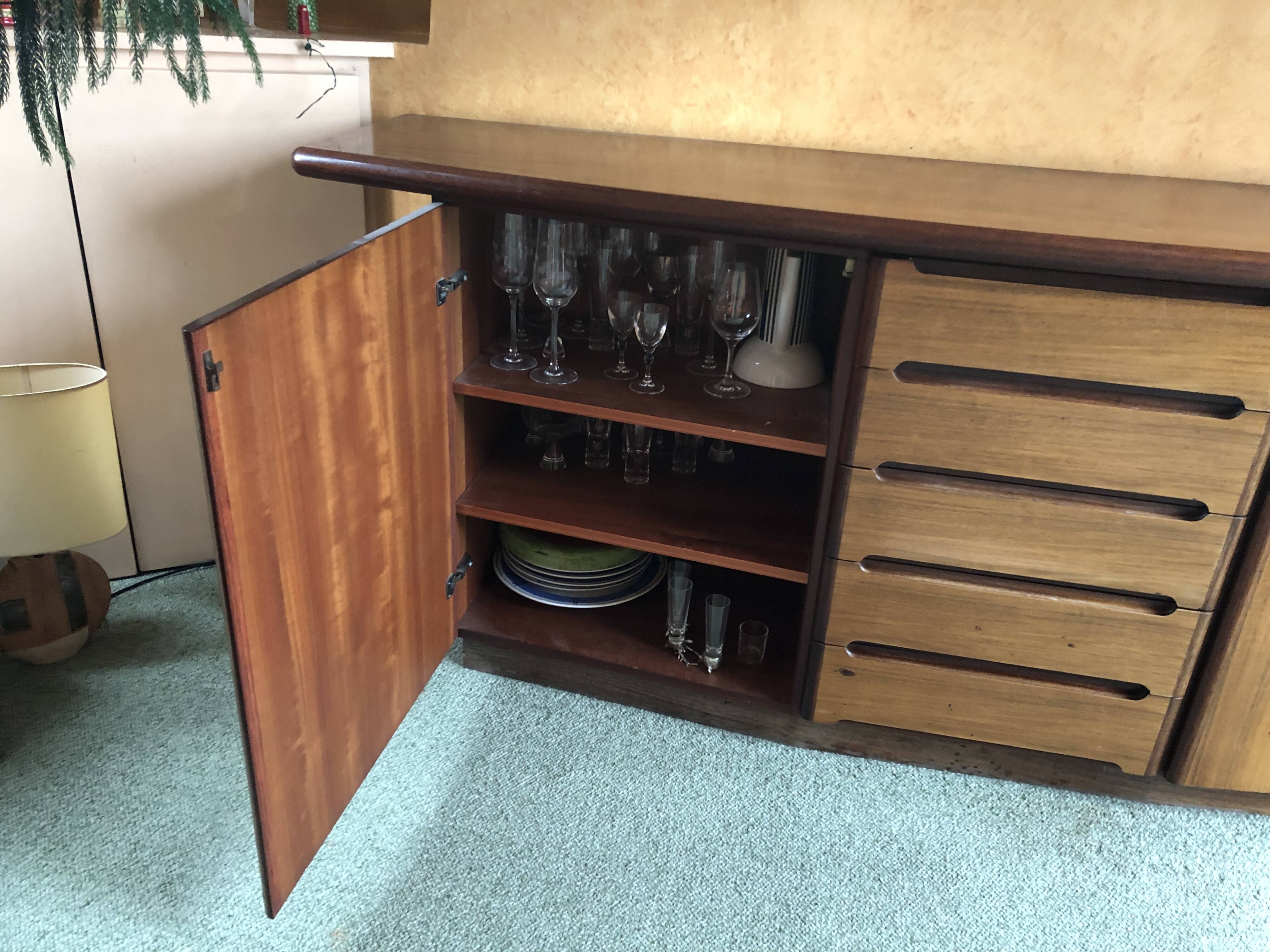 Buffet en palissandre