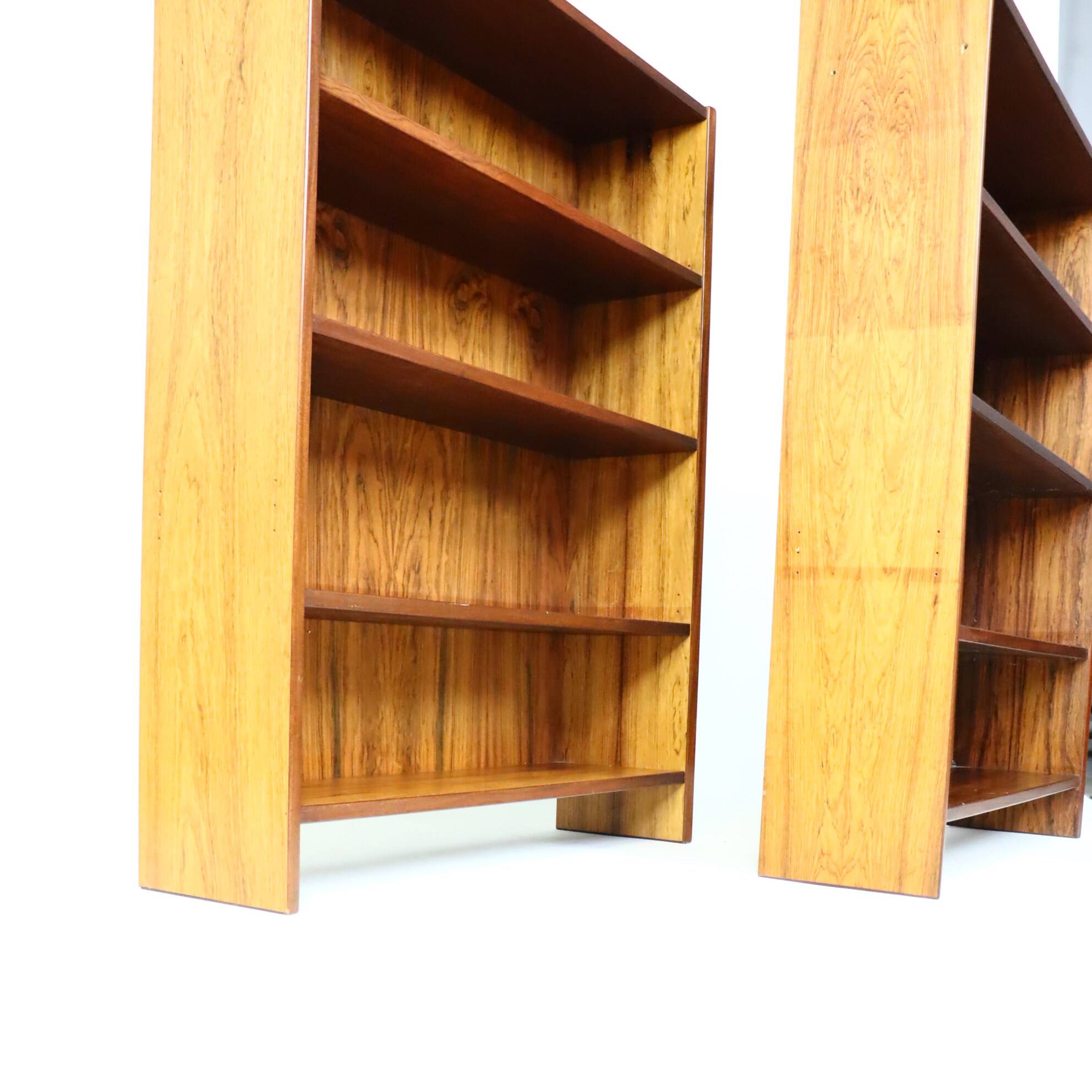 Pair of rosewood shelves from the 60s